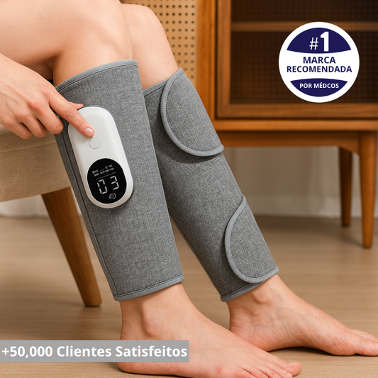 LegTherm™ — Massageador Térmico Sem Fio para Panturrilhas