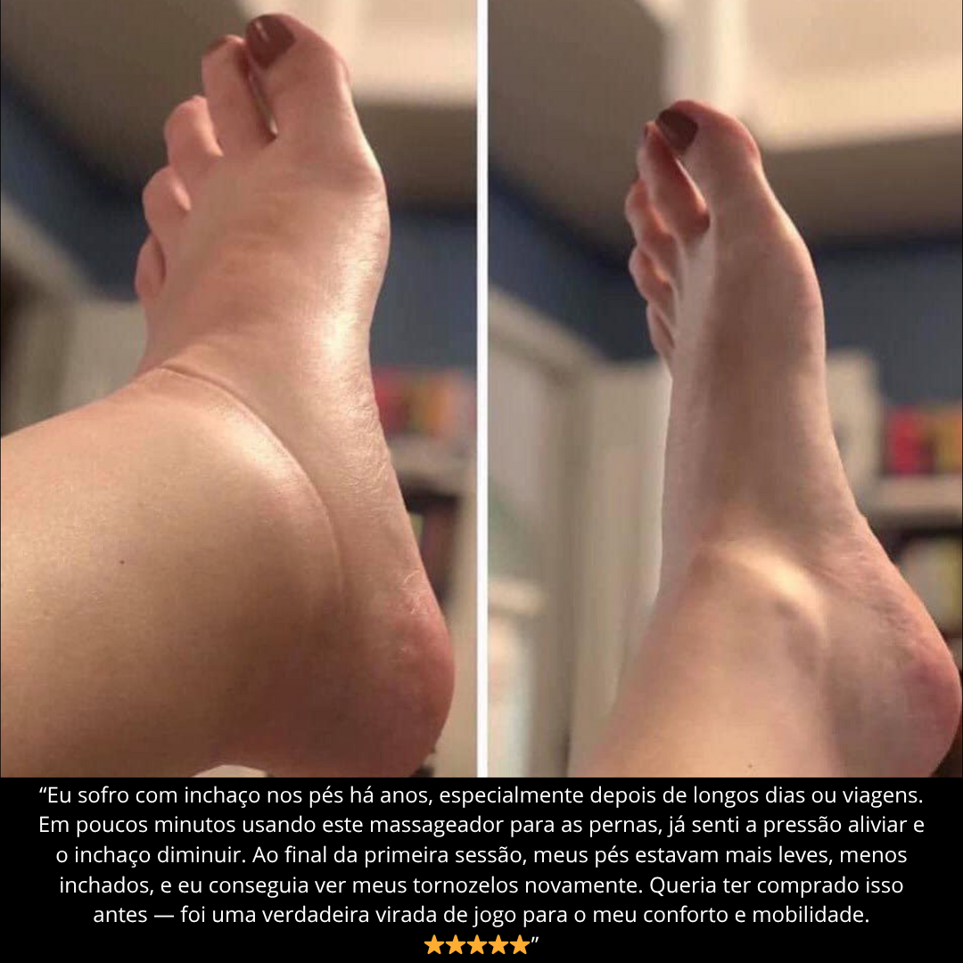 LegTherm™ — Massageador Térmico Sem Fio para Panturrilhas